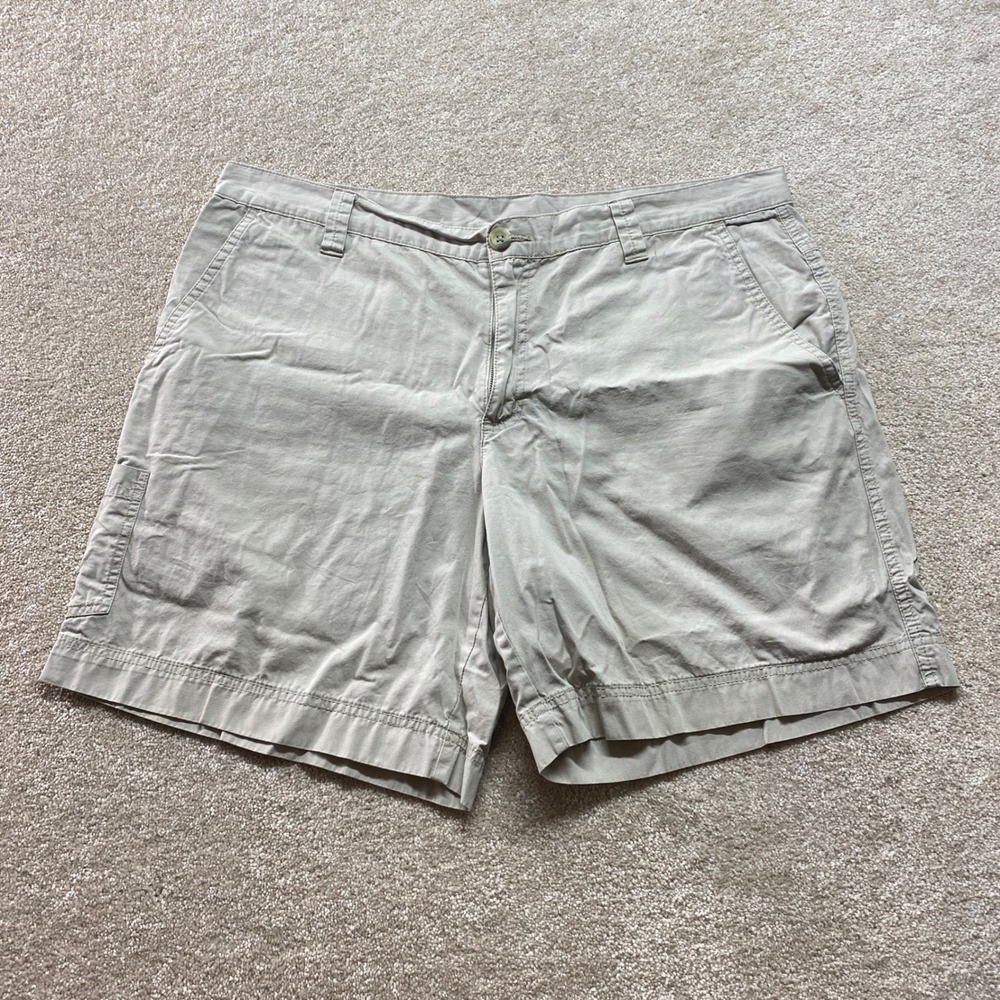 Columbia Sportswear Shorts Mens 38 Tan‎ Khaki Outdoor Hiking Preppy